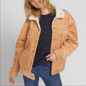 Volcom Reversible Corduroy Sherpa Jacket